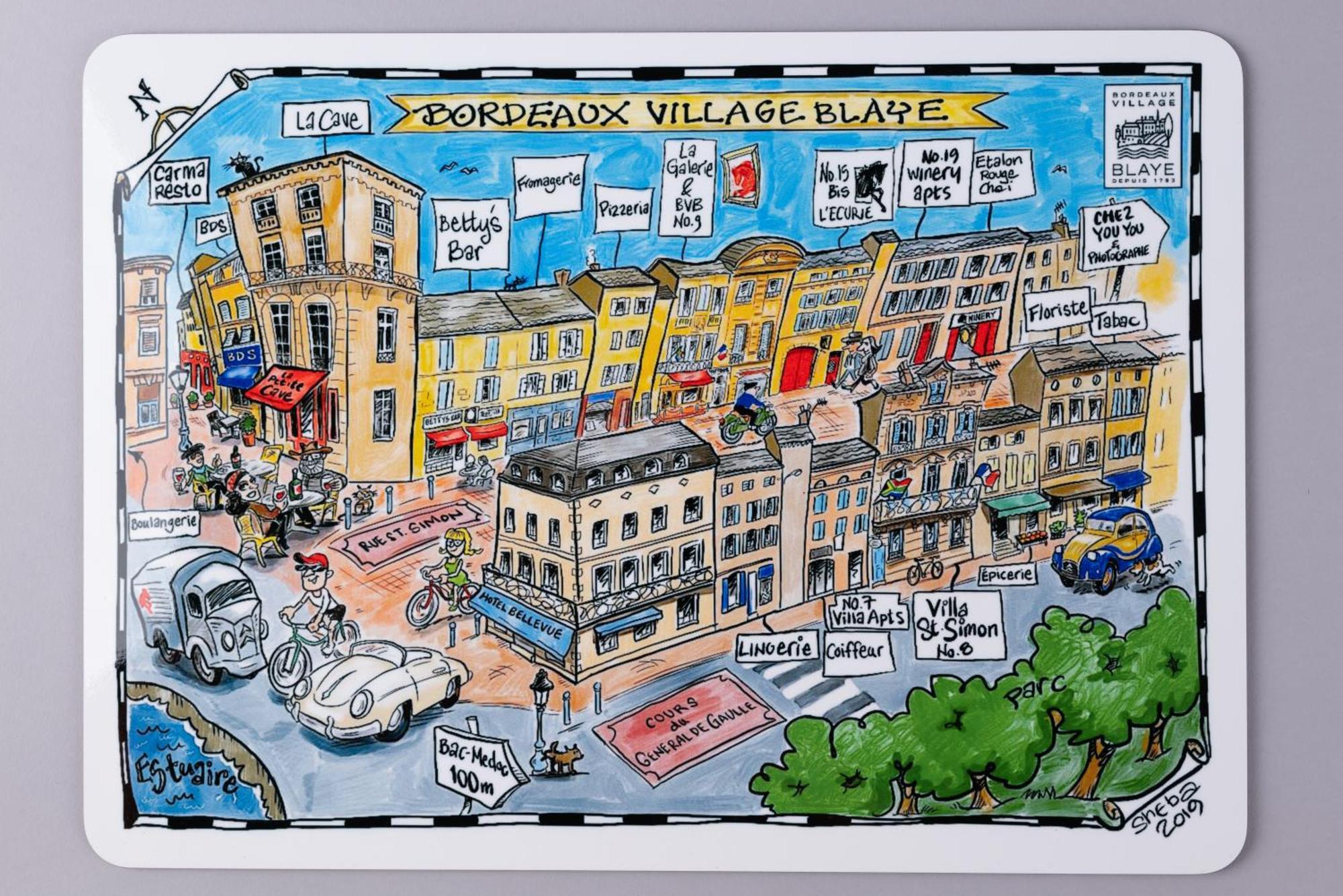 Bordeaux Village Бле Екстериор снимка
